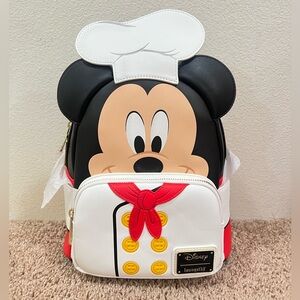 NWT Loungefly Disney Chef Mickey Mouse backpack